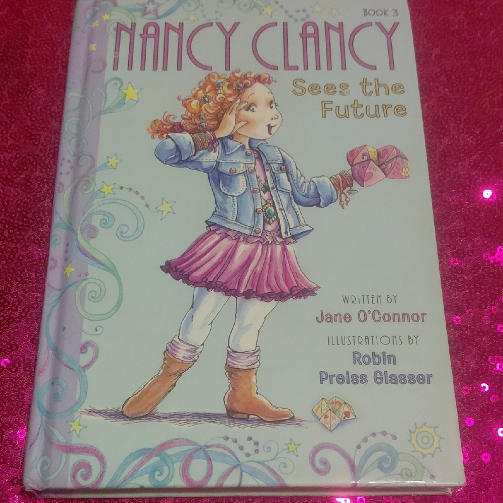 📚♻️ Nancy Clancy Sees The Future Hardback Cover